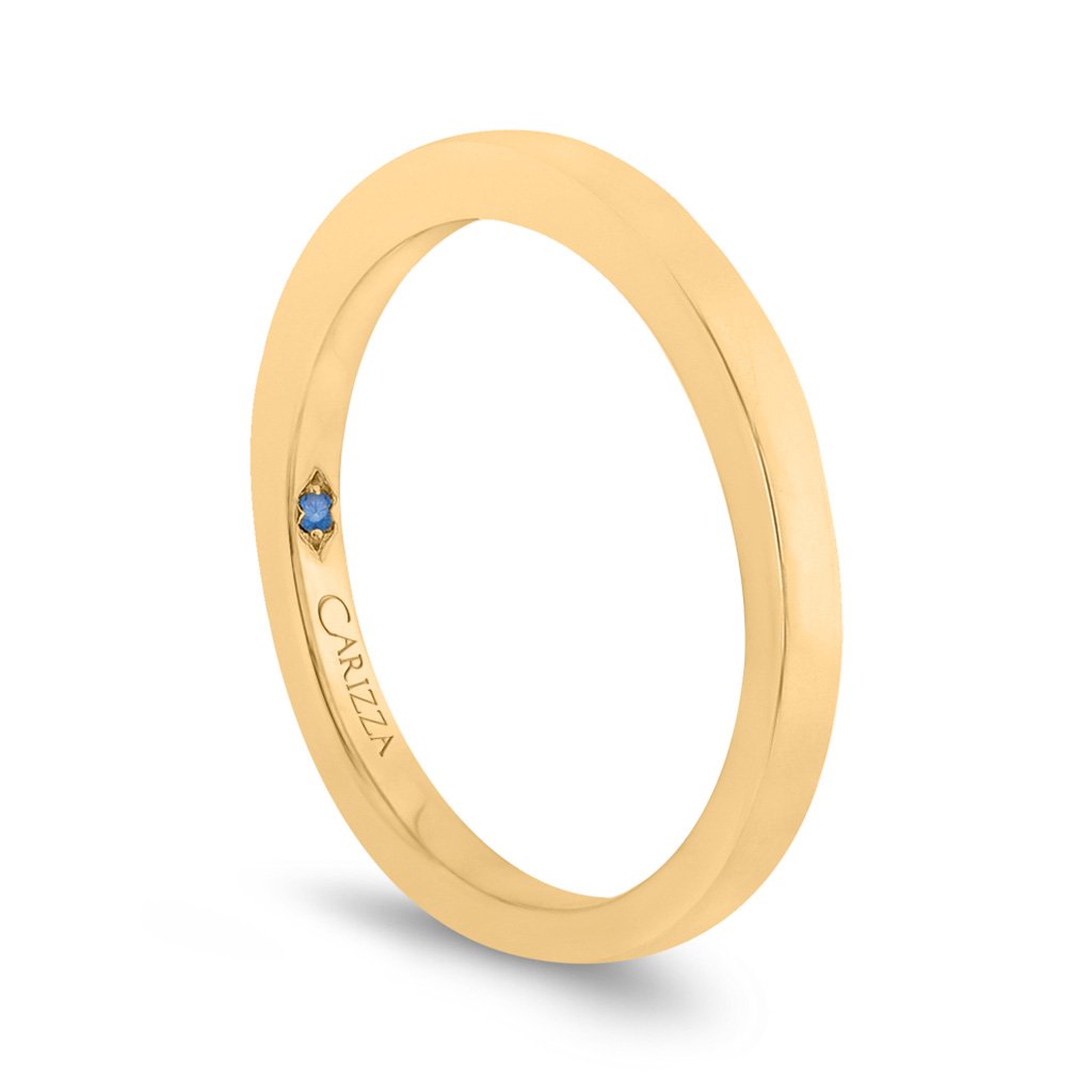 Plain Yellow Gold Wedding Band