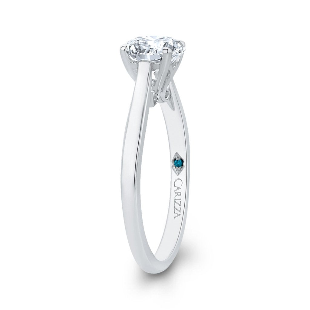 Plain Solitaire Engagement Ring