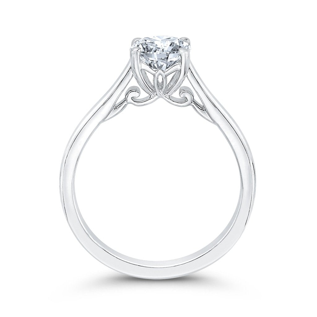 Round Diamond Solitaire Engagement Ring