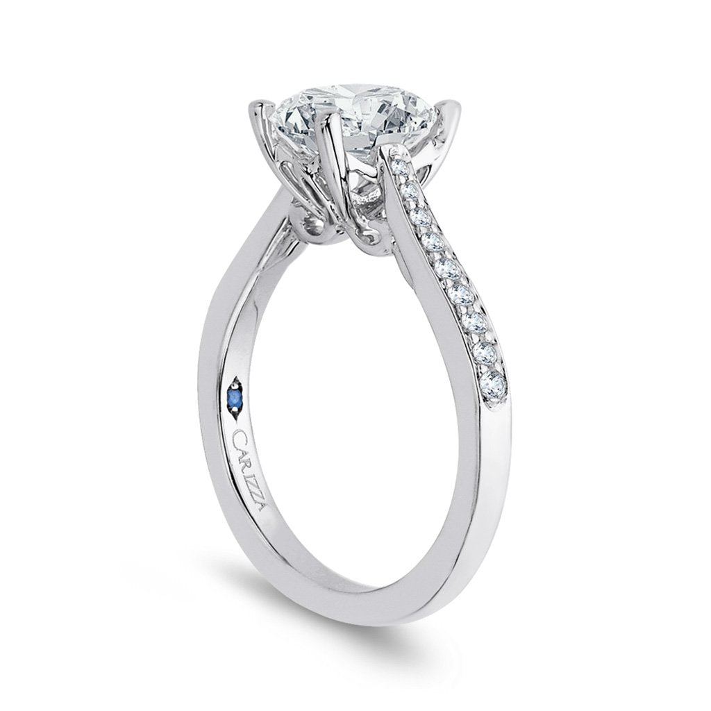 Round Diamond Solitaire Engagement Ring