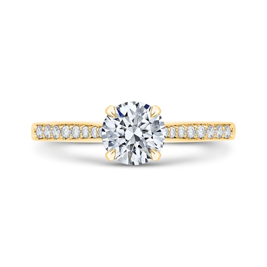 Yellow Gold Diamond Engagement Ring