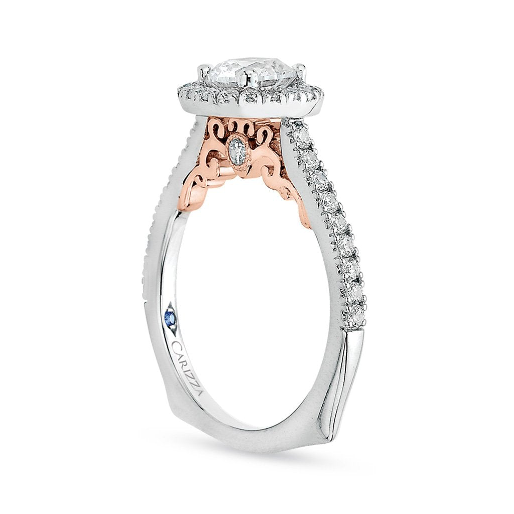 Halo Engagement Ring