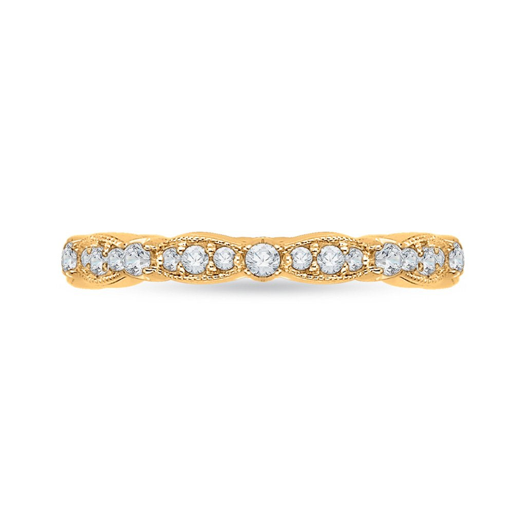 Eternity Diamond Vintage Wedding Band
