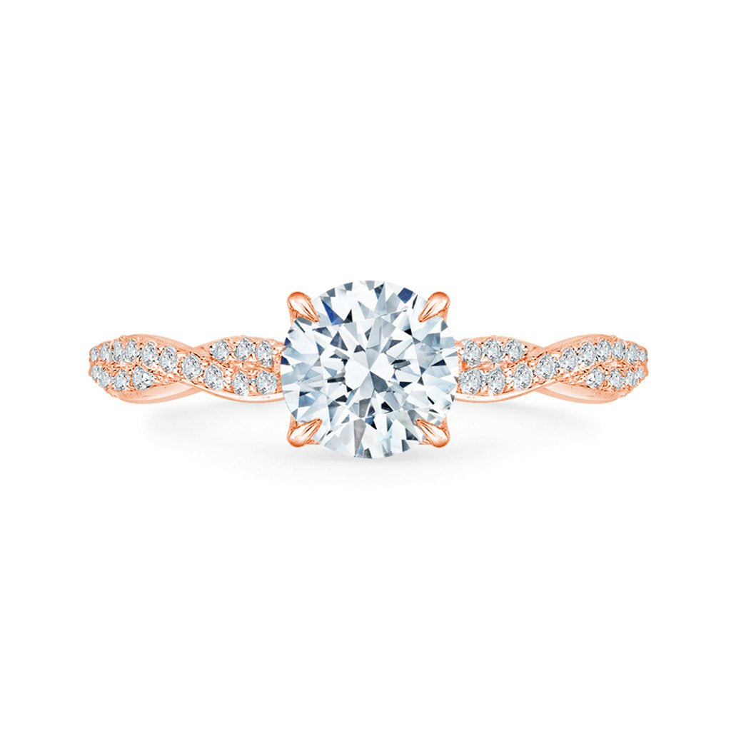 Round Solitaire Engagement Ring