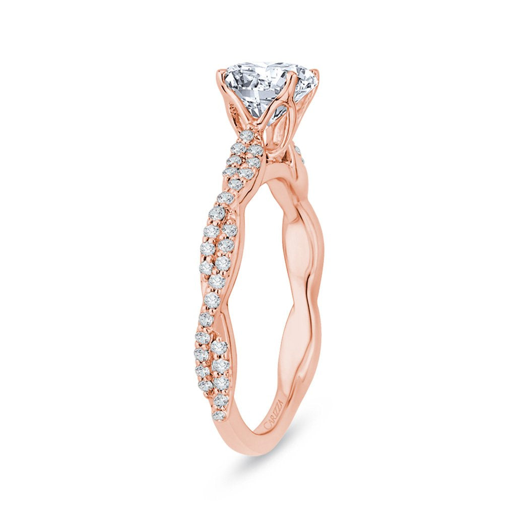 Rose Gold Engagement Ring