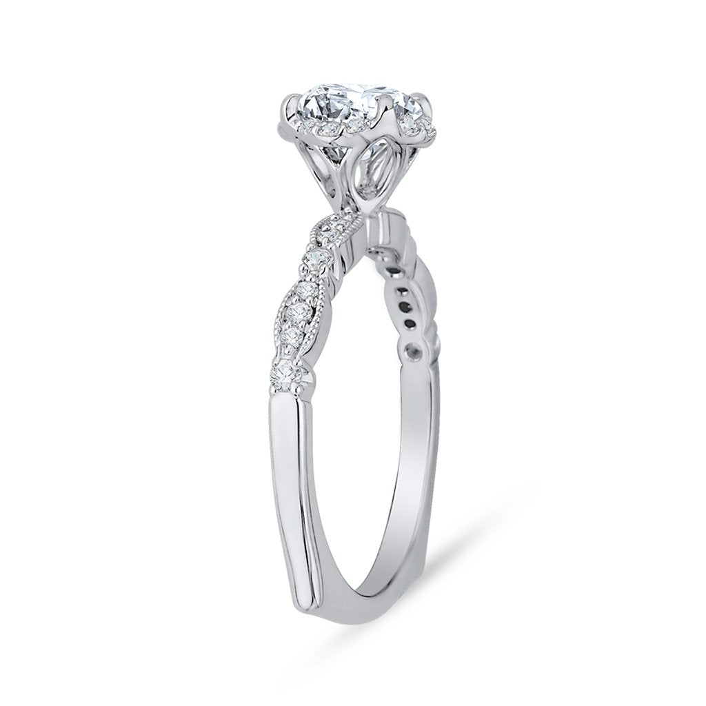 Unique Diamond Engagement Ring