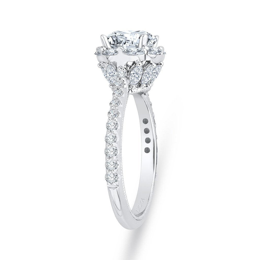 Marquise Diamond Engagement Ring