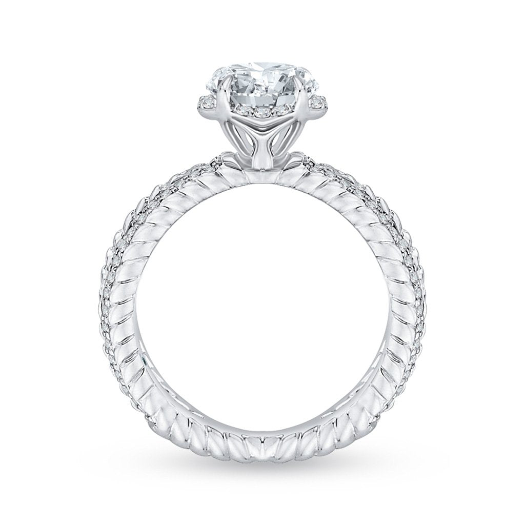 Unique Diamond Engagement Ring