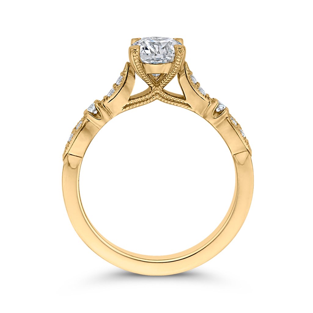 Solitaire Diamond Engagement Ring