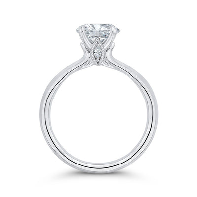 Simple Diamond Engagement Ring
