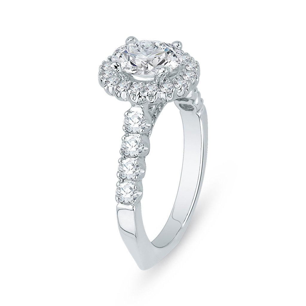 Oval Diamond Engagement Ring