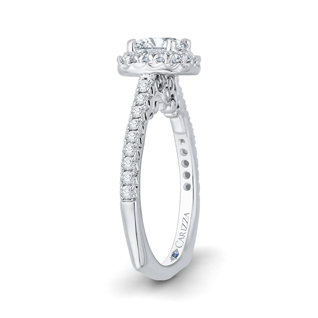 Oval Diamond Engagement Ring