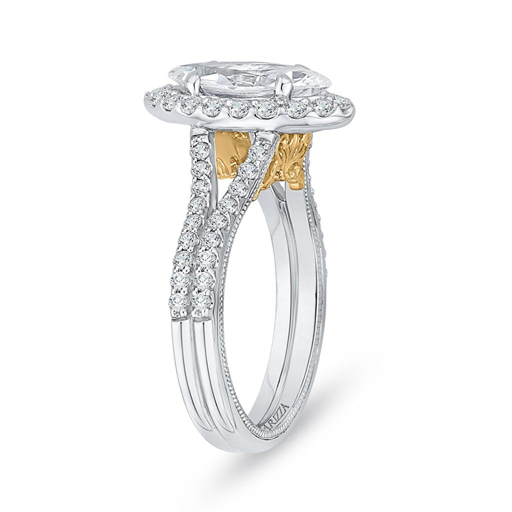 Diamond Marquise Engagement Ring