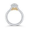 Diamond Marquise Halo Engagement Ring