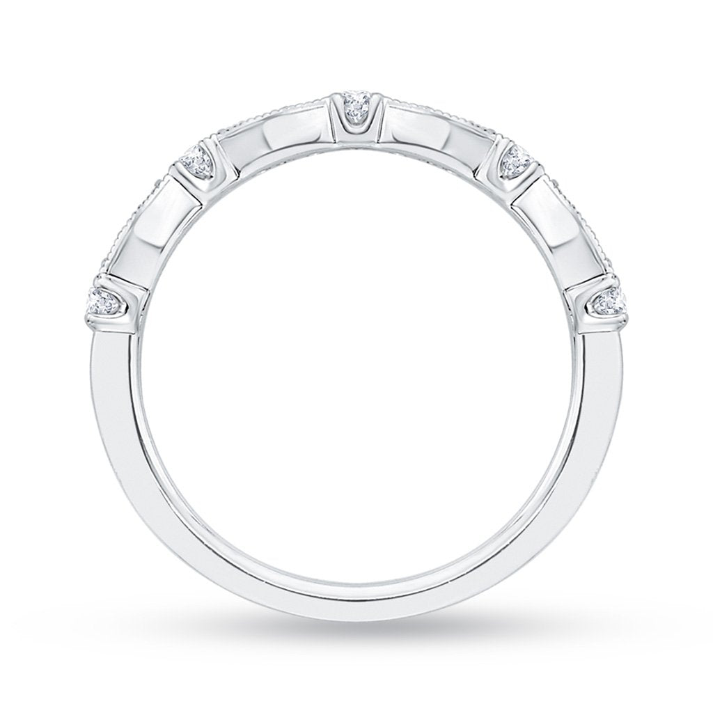 Unique Diamond Wedding Band