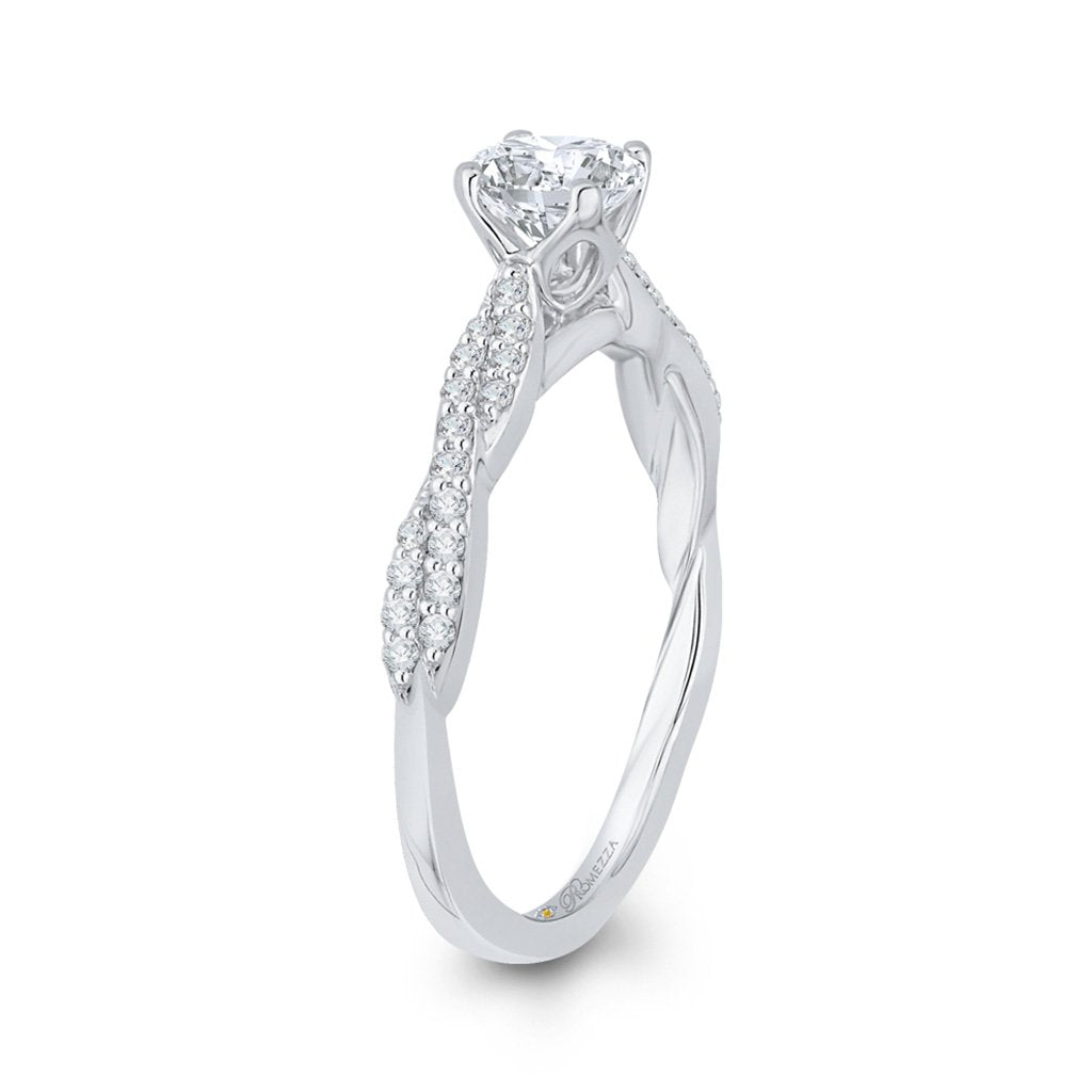 Twisted Diamond Ring