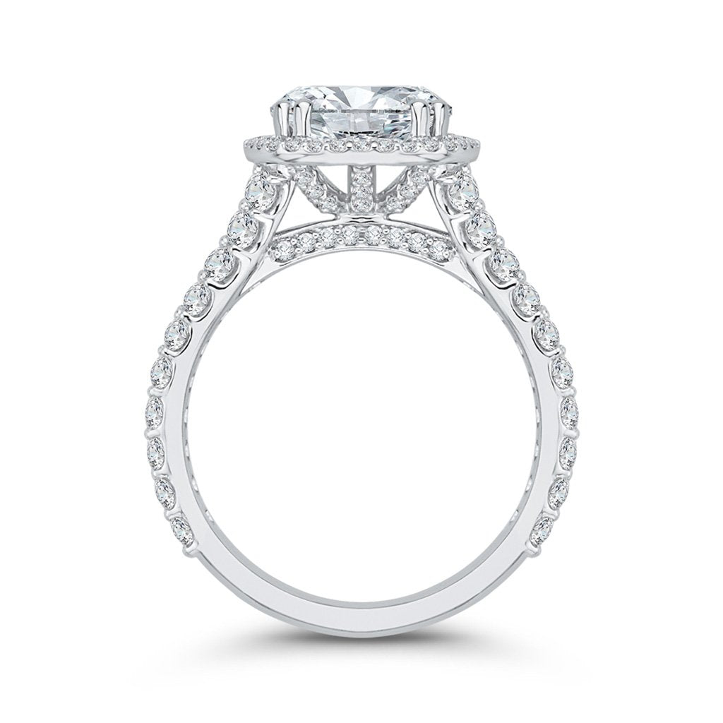 Round Diamond Engagement Ring Setting